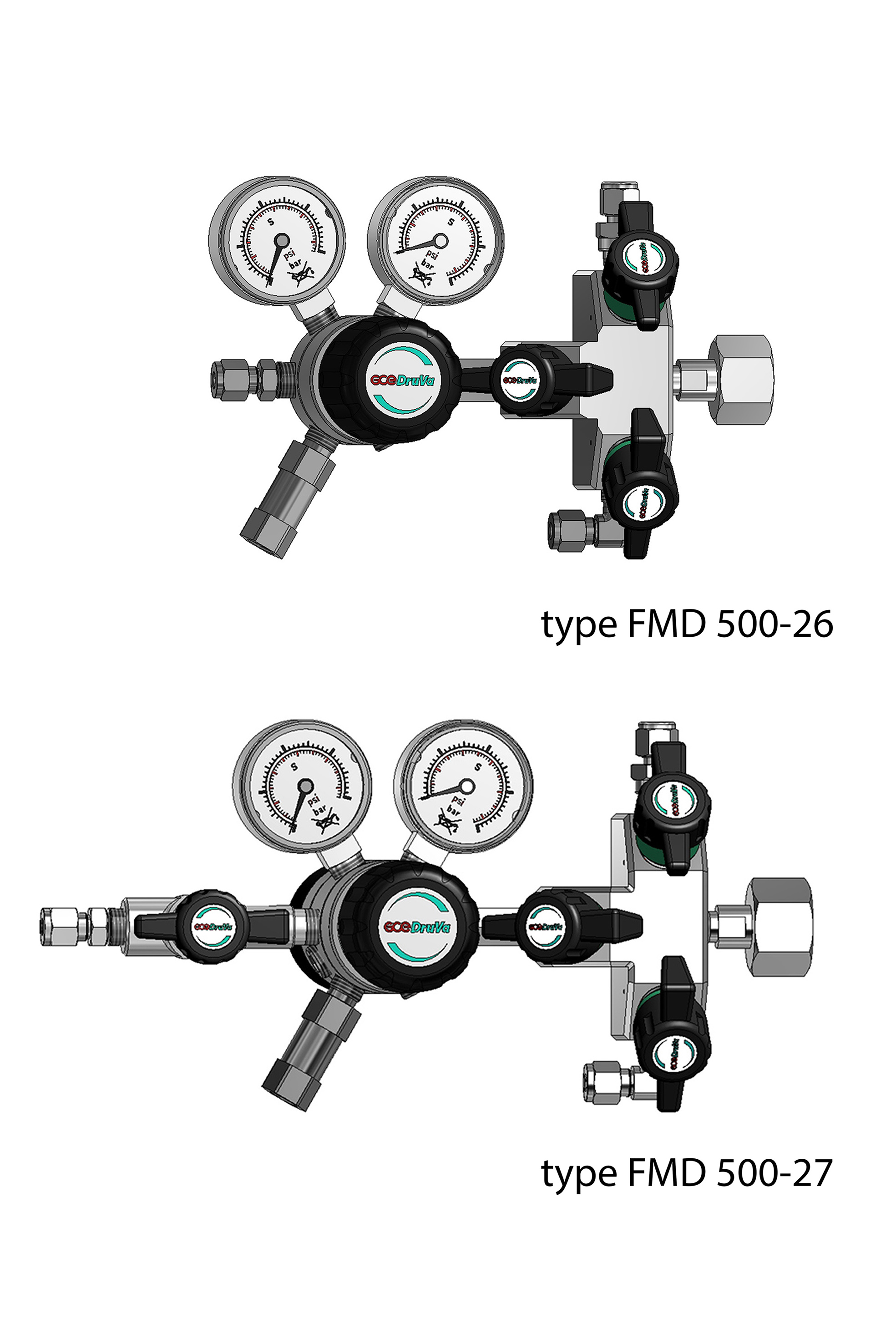 FMD 500 1-STAGE REGULATOR INERT PURGING page image